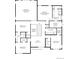 Upper floor plan with primary suite, laundry, and 2 additional bedrooms at 598 Coal Bank Trl, Castle Rock, CO 80104