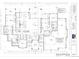 Detailed main floor plan showcasing open living spaces, bedrooms, and four car garage at 1561 Arrowpoint Ct, Franktown, CO 80116
