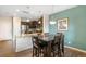 Stylish dining space connected to kitchen area, perfect for gatherings and everyday meals at 12704 Leyden St # D, Thornton, CO 80602