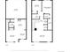 Detailed floor plan of the townhome showcasing the layout of living spaces and bedrooms at 12704 Leyden St # D, Thornton, CO 80602