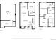 Detailed floor plan showcasing layout, room dimensions, and spatial relationships for three stories at 1981 S Hannibal Ct # B, Aurora, CO 80013