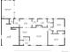 A clear floor plan showcasing the layout of the home with labeled rooms and dimensions at 440 Balsam St, Lakewood, CO 80226