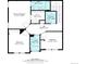 Second floor plan featuring bedrooms, bathrooms, laundry room, and walk in closet at 4797 Flower St, Wheat Ridge, CO 80033