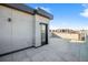 A modern rooftop terrace with sleek tiles offers private outdoor space at 2326 Eliot St # 7, Denver, CO 80211