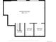 Detailed floor plan showing layout of the recreation room, storage and bedroom at 6024 W Colorado Ln, Lakewood, CO 80232
