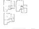 Complete three floor plans showing the layout of each level of the home at 9371 Princeton Ln, Highlands Ranch, CO 80130