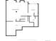 Basement floor plan featuring a recreation room, bedroom, bath and utility room at 9371 Princeton Ln, Highlands Ranch, CO 80130