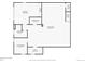 Floor plan featuring the measurements and layout of the home's basement at 2609 S Dahlia St, Denver, CO 80222