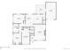 Floor plan featuring the measurements and layout of the home's main floor at 2609 S Dahlia St, Denver, CO 80222