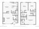 Layout of living spaces, kitchen, bathroom, and bedrooms on both floors at 12531 W Alameda Dr, Lakewood, CO 80228