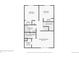 Layout of bedrooms, closets, and primary bathroom on the home's second floor at 12531 W Alameda Dr, Lakewood, CO 80228