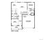 First floor plan showing kitchen, living areas, and garage at 9902 Cathay St, Commerce City, CO 80022