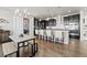 Well-equipped kitchen with a large island and modern finishes at 3745 Spanish Oaks Trl, Castle Rock, CO 80108