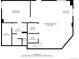 Basement floor plan featuring a recreation room, wet bar, and a bedroom with a walk-in closet at 6445 S Telluride St, Aurora, CO 80016