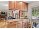 Modern kitchen with a breakfast bar perfect for entertaining and dining at 1200 N Humboldt St # 101, Denver, CO 80218