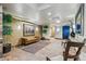 Elegant lobby featuring comfortable seating, tasteful decor, and elevator access, creating a welcoming and stylish entrance at 1200 N Humboldt St # 101, Denver, CO 80218