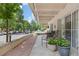 Cozy outdoor patio featuring seating and potted plants at 1200 N Humboldt St # 101, Denver, CO 80218