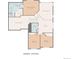 Second floor floorplan showing bedrooms, bathrooms, and loft space at 5394 S Gray St, Littleton, CO 80123