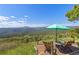 Scenic outdoor deck with seating and mountain views, perfect for relaxing and enjoying the breathtaking natural beauty at 606 Sugarloaf Mountain Rd, Boulder, CO 80302