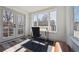 Bright office space with a desk, French doors, and sunlit windows at 4022 E 17Th Avenue Pkwy, Denver, CO 80220