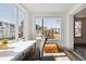 Bright office space featuring a large window with an outdoor view and sleek modern desk at 4022 E 17Th Avenue Pkwy, Denver, CO 80220