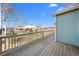 View from backyard deck of property at 15715 Carob Cir, Parker, CO 80134