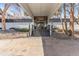 Inviting entryway features steps and covered entrance of the building at 2375 S Linden Ct # 118, Denver, CO 80222