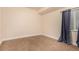 Bedroom area featuring carpeted floor, recessed lighting and a window at 13015 Tamarac Pl, Thornton, CO 80602