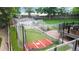 Backyard batting cage features artificial turf and netting creating a dedicated practice space for baseball enthusiasts at 7440 Quail St, Arvada, CO 80005