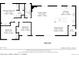 Detailed floor plan showcasing the layout of the main level of the property at 7440 Quail St, Arvada, CO 80005