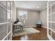 Bright home office with french doors, hardwood floors, and lots of light at 4221 Pioneer Pl, Brighton, CO 80601