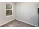 Corner dining area near kitchen with good light and neutral walls at 1403 Valentia St, Denver, CO 80220