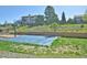 Outdoor basketball court, perfect for recreation, with a backdrop of a well-maintained home and a clear blue sky at 735 Woodmoor Acres Dr, Monument, CO 80132