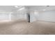 Large finished basement featuring recessed lighting and neutral carpet at 7507 Braun St, Arvada, CO 80005