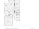 Single-story floor plan with 2 bedrooms and 2 baths at 7851 S Quatar Ct, Aurora, CO 80016