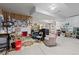 Spacious unfinished basement great for storage and hobbies at 8234 S Vandriver Way, Aurora, CO 80016