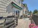 Charming outdoor deck with seating, potted plants and shade awning for relaxing and entertaining at 30 Garfield St # B, Denver, CO 80206