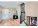 Inviting entryway with hardwood floors, natural light, and a view of the staircase at 7294 S Syracuse St, Centennial, CO 80112