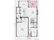 First floor plan featuring an open-concept kitchen, dining, and great room layout and covered patio at 16671 W 93Rd Ave, Arvada, CO 80007