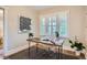Cozy home office featuring natural light, modern desk, and stylish decor for a productive work environment at 1818 S Humboldt St, Denver, CO 80210