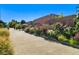 Beautiful exterior featuring lush landscaping, modern stone walls, and walkways at 1100 Gaylord St, Denver, CO 80206