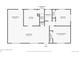 Main floor plan with dining room, kitchen, bathrooms, living room and bedrooms at 10712 Larson Dr, Northglenn, CO 80233