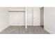 Bedroom with closet and gray carpeting at 2336 S Dawson Way, Aurora, CO 80014