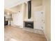 A seamless layout with a fireplace, and access to the kitchen at 17093 E Tennessee Dr # 211, Aurora, CO 80017