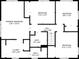 Detailed floor plan showcasing the layout of the upper level including the primary bedroom and bathrooms at 4693 Chatham St, Boulder, CO 80301