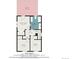 Second floor layout showing bedrooms, bath, and balcony at 433 Fox St, Denver, CO 80204