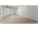 Bright finished basement with new carpet, lots of open space, and good lighting at 7644 Wyandot St, Denver, CO 80221