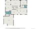 Layout of the home includes kitchen, living room, bedrooms, and bathrooms at 9346 Lark Sparrow Dr, Highlands Ranch, CO 80126