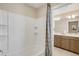 Bathroom featuring shower and tub combo at 3285 Belleville Ridge Rd, Elizabeth, CO 80107