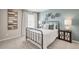 Nicely decorated bedroom with furniture and modern decor at 3285 Belleville Ridge Rd, Elizabeth, CO 80107